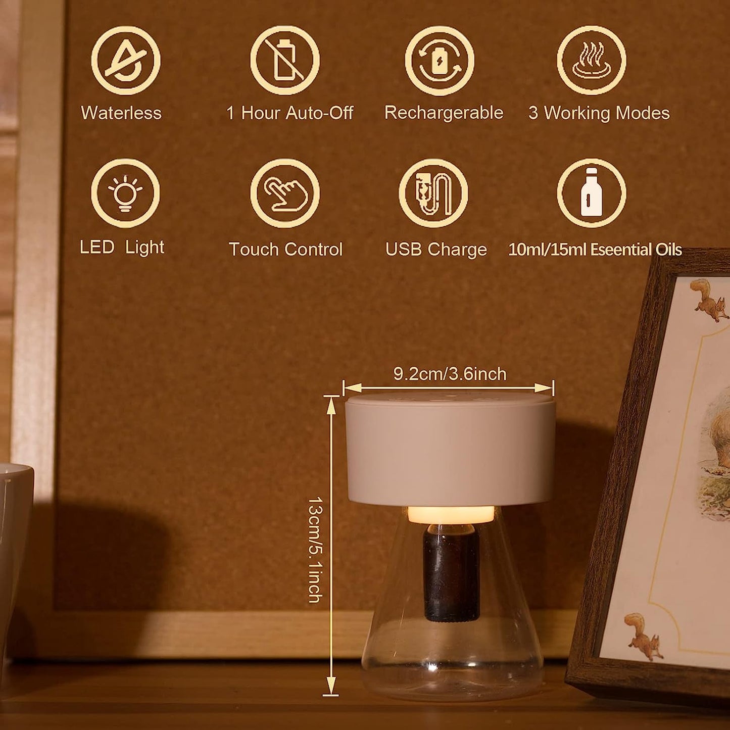 LOXIM Nebulizing Diffuser (Twilight White)