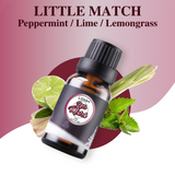 LOXIM Pride Aroma Diffuser Black & Little Match Essential Oil Set Blend 15ml
