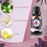 LOXIM Pride Aroma Diffuser White & Little Match Essential Oil Set Blend 15ml