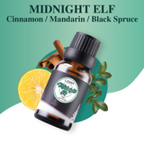 LOXIM Pride Aroma Diffuser Black & Midnight Elf Essential Oil Set Blend 15ml