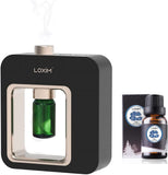 LOXIM Pride Aroma Diffuser Black & Stille Nacht Essential Oil Set Blend 15ml